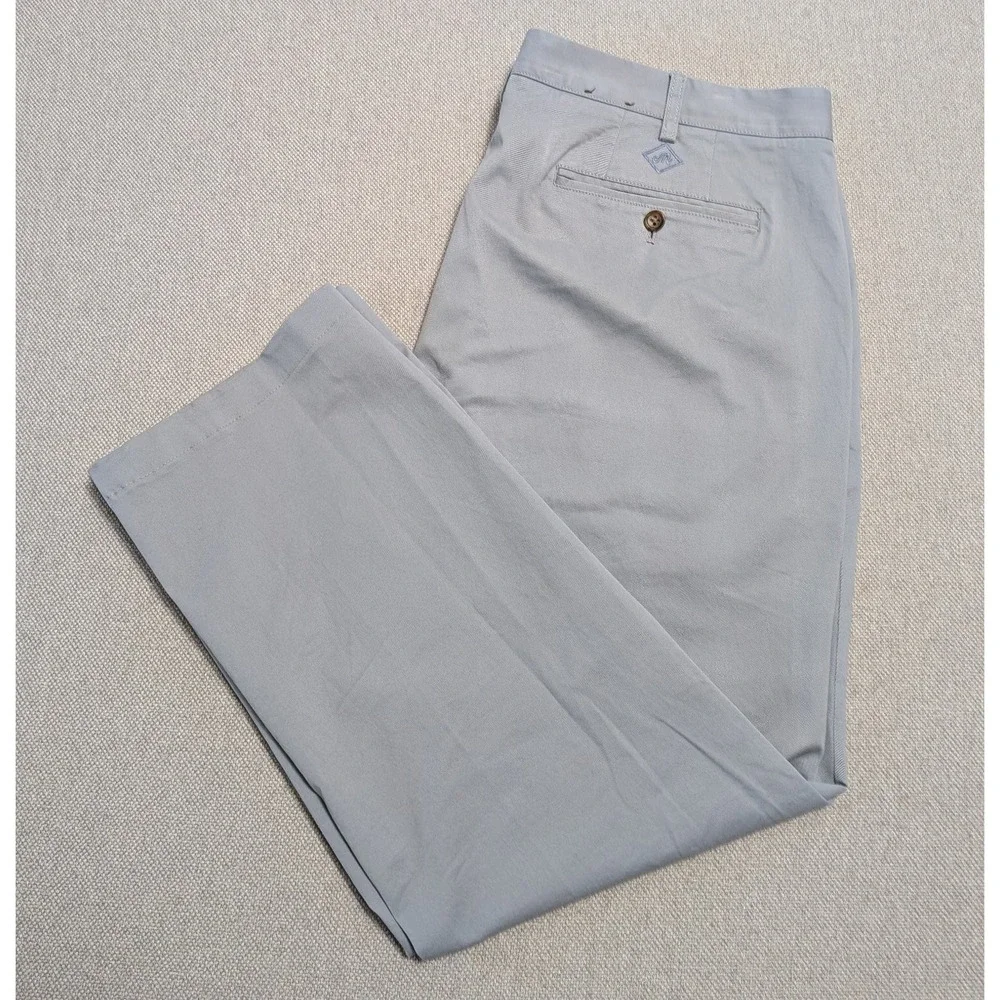 Bonobos Maide Men's Light Blue 38x30 Cotton Stretch Chinos Straight Pants Office
